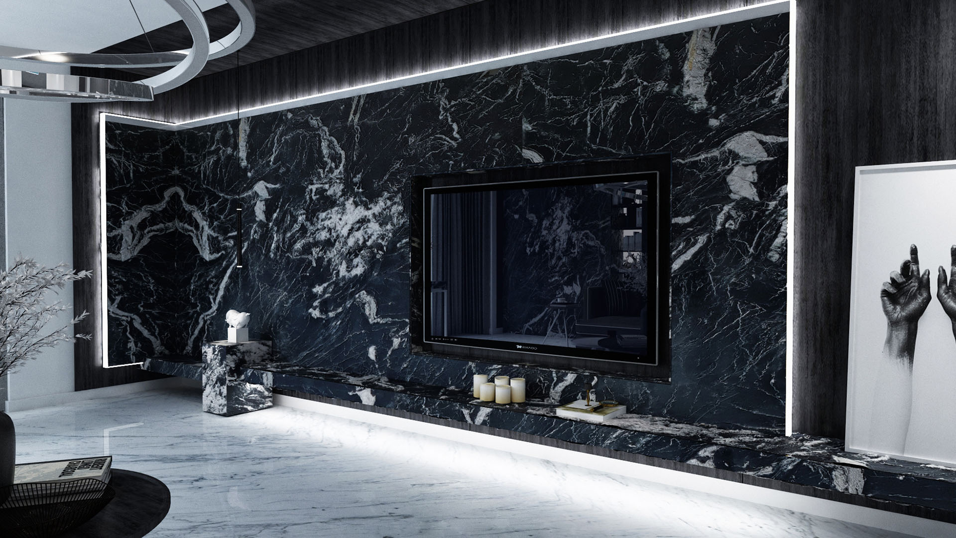 MERMER TV ÜNİTESİ